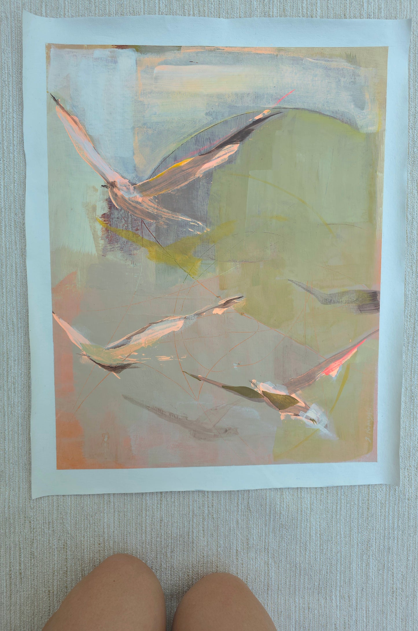 Paper Kites 21x17